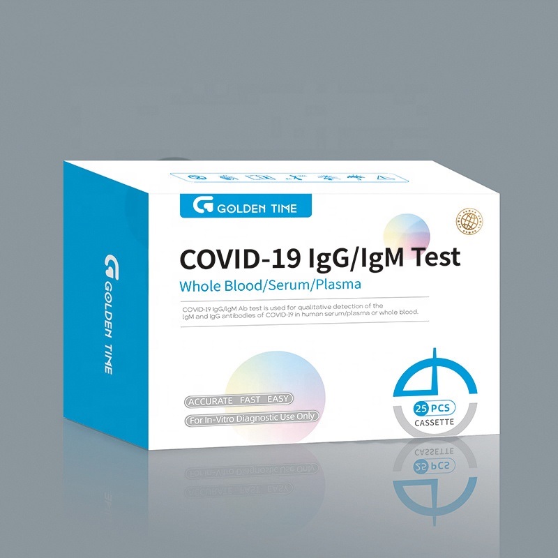 2019-nCOV IgG/IgM Antibody Test Cassette Accurate Whole Blood Covid 19 Test 